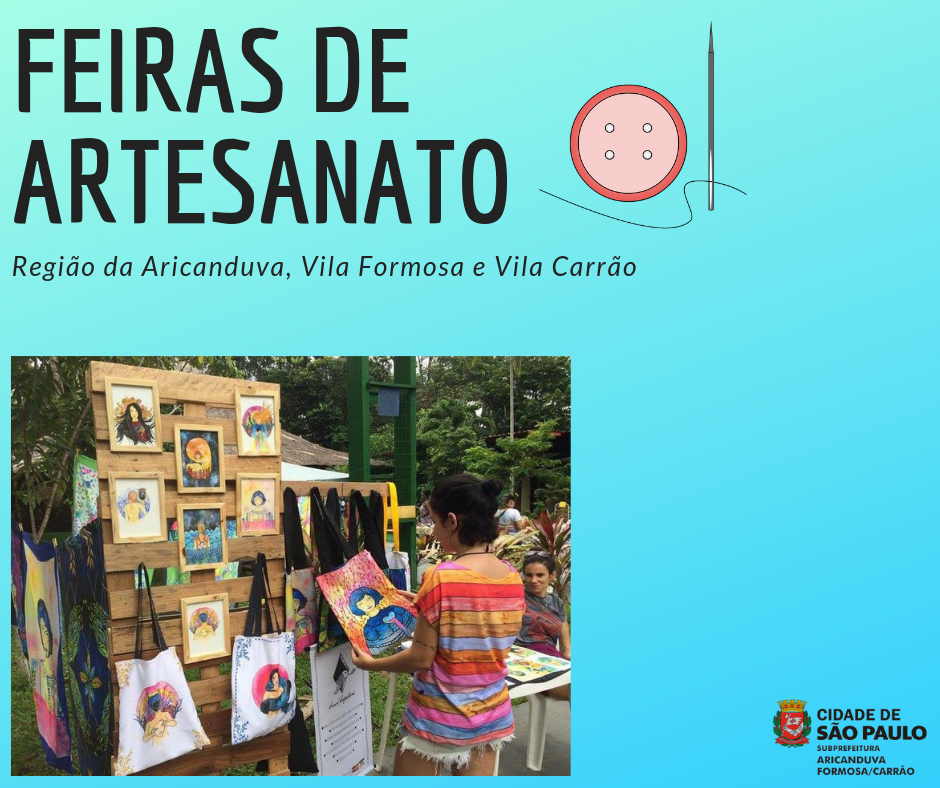 Imagem ilustrativa referente às feiras de artesanato